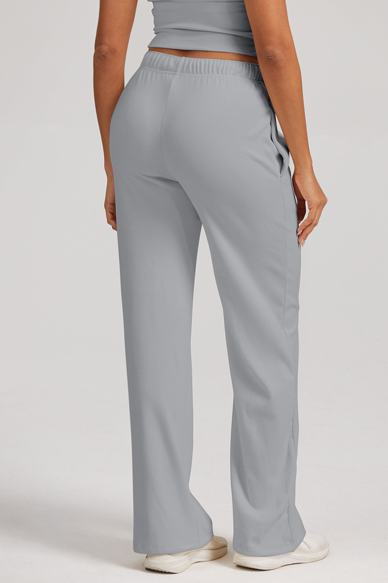 Women's  high-waist drawstring sweatpants