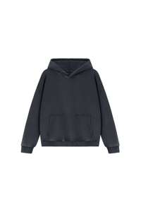 Women's  Fall 100% Cotton Washed Vintage Heavyweight Hoodie