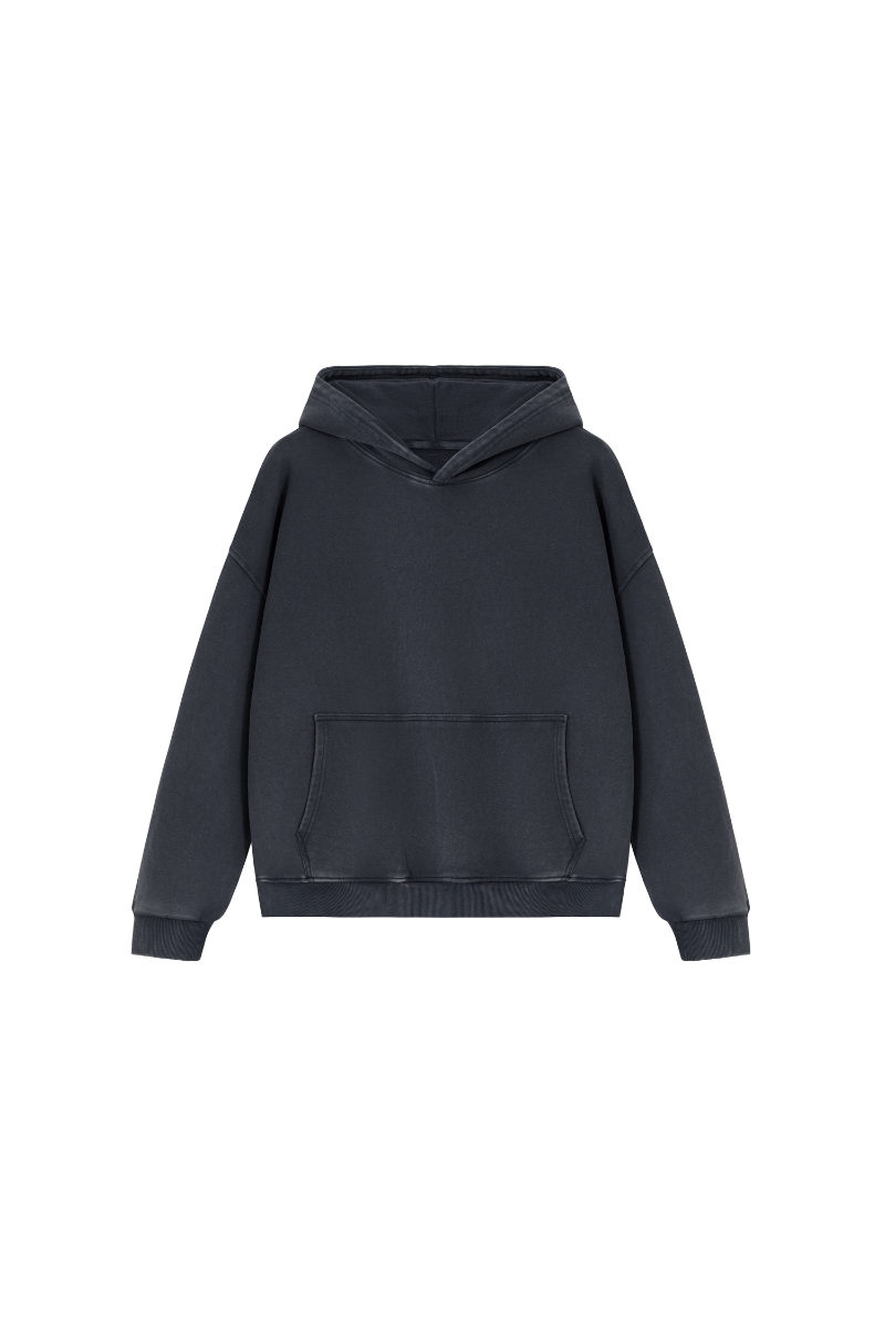 Women's  Fall 100% Cotton Washed Vintage Heavyweight Hoodie