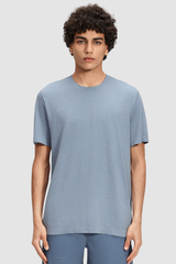 Men's Summer Seamless Round-Neck Solid Sports Tee