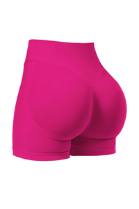 Women's Seamless High Waist Butt Lifting Yoga Shorts