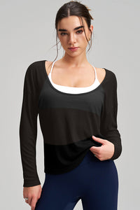 Women Loose-Fit Breathable Yoga Long Sleeves