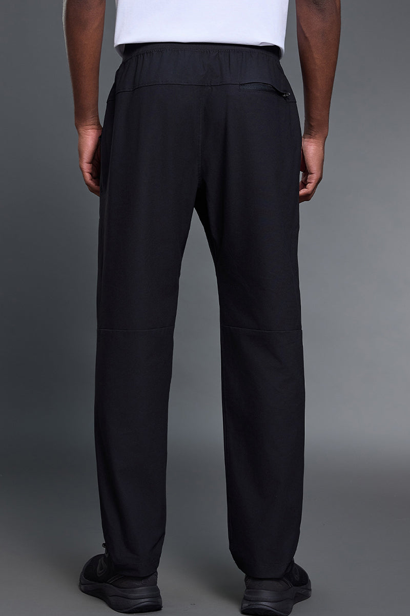 Men Loose Fit Straight Leg Breathable Comfortable Casual Pants