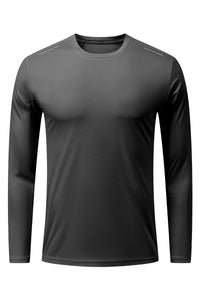 Men Lightweight Quick-Dry Running Long Sleeve Top