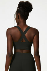 Women's Wide Strap I-Back Sports Bra