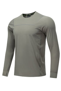 Men Lightweight Quick-Dry Outdoor Training Long Sleeve T-Shirt