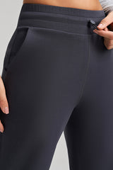 Women Wide Leg Relaxed Fit Mid Waist Yoga Lounge Pants