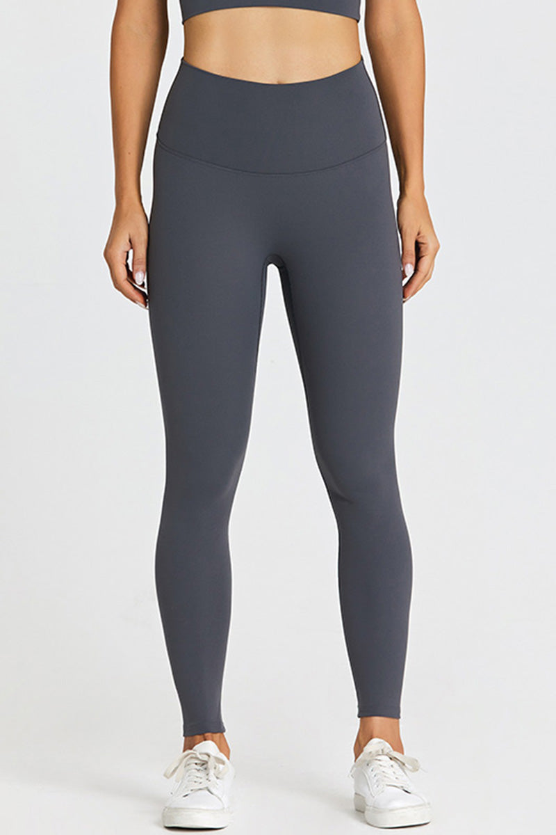 Solid High-Waisted Leggings