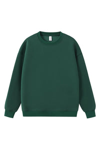 Men Heavyweight Cotton-Blend Crewneck Sweatshirt