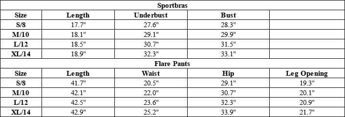 Women's Spaghetti Strap Sports Bra & Pocket Yoga Flare Pants Set