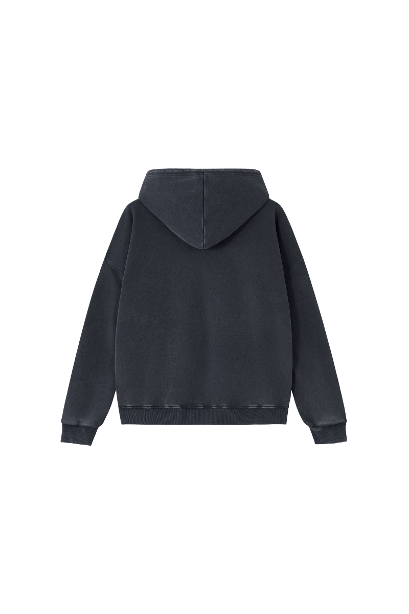 Women's  Fall 100% Cotton Washed Vintage Heavyweight Hoodie