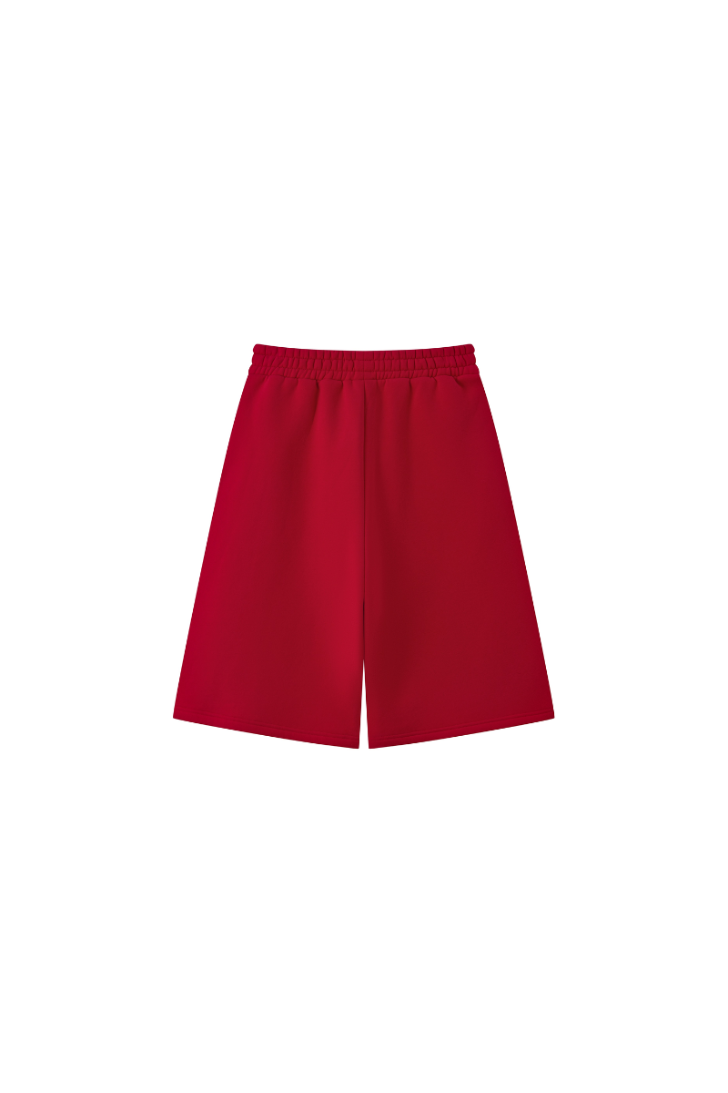 Men's Fleece Lined Drawstring Loose Casual Five Inch Shorts