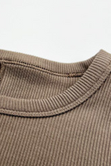 Sleek-Fit Running Crop Tee