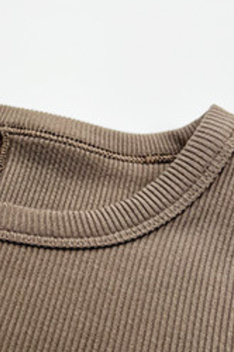 Sleek-Fit Running Crop Tee