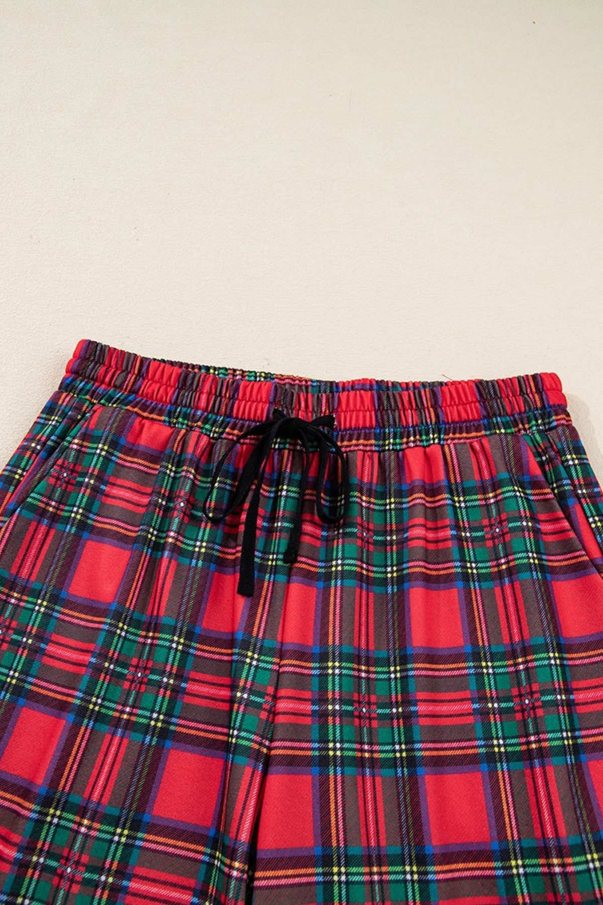 Women's Loungewear Sets:MAMA Letter Sweatshirt & Plaid Pants