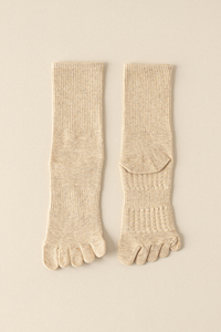 Women's Cotton Sweat-Wicking Yoga Five-Toe Socks