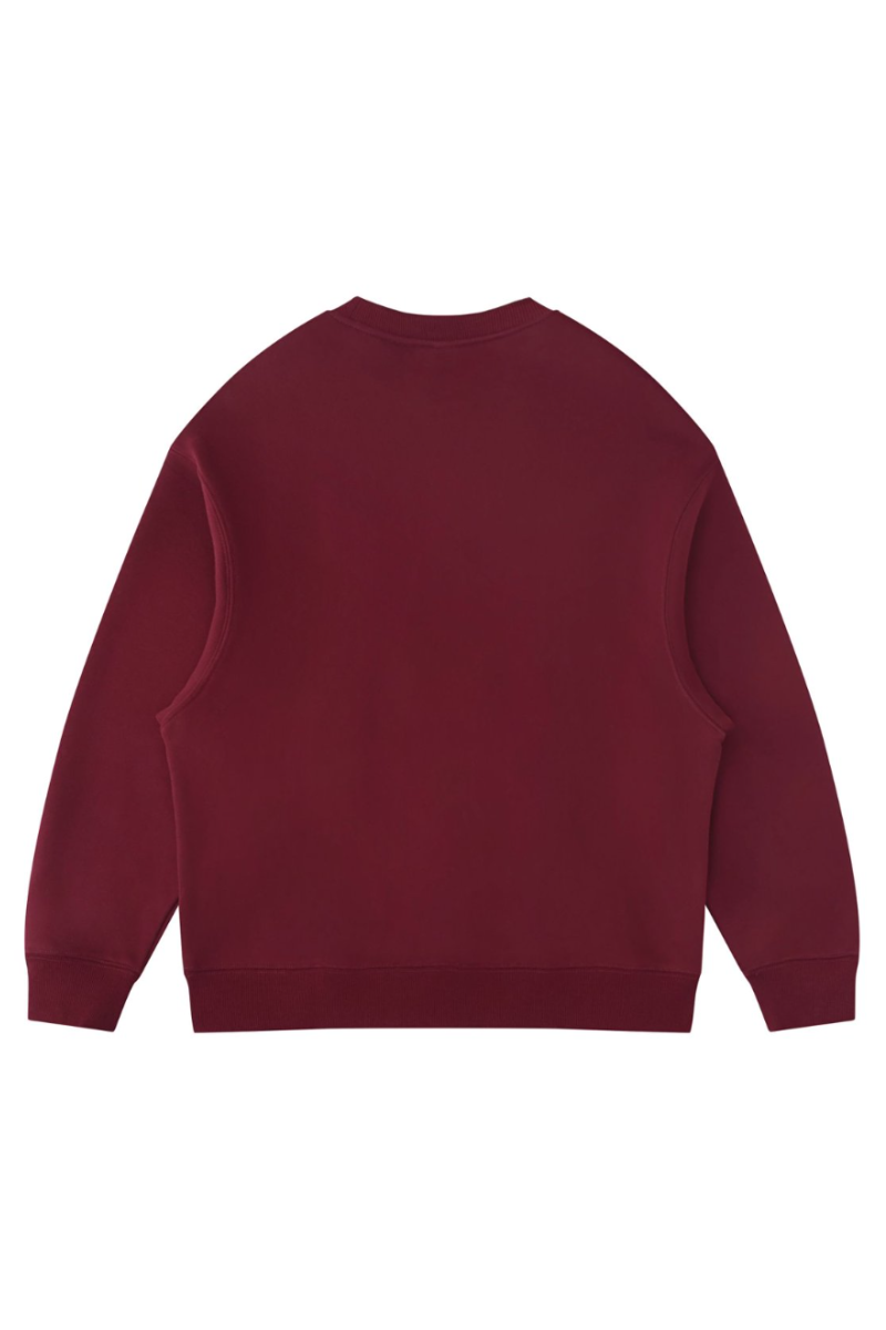 Women's Fall Fleece‑Lined Drop Shoulder Oversized Pullover