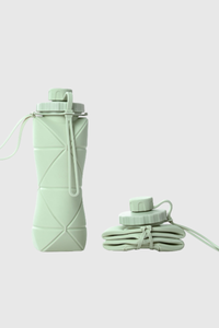 Silicone Collapsible Outdoor Portable Water Sports Bottle