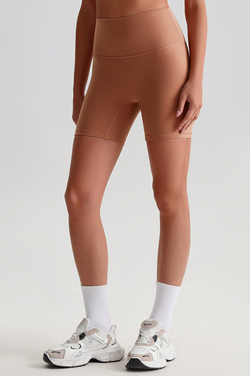 Women's Mid-Rise Butt-Lifting  Sport Shorts