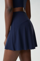 Women's Floral Center Yoga Tennis Skirt