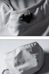 Women's Fall Color-Block Patchwork Multi-Pocket Sport Hoodie