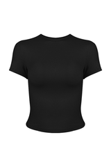 Ribbed Slim Racer-Tee