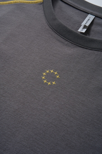 Women's Vintage Raglan Contrast Stitch Panel Quick Dry Tee