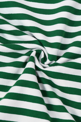 Women's Fall Striped Bow Christmas Tree Printed Pullover