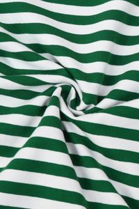 Women's Fall Striped Bow Christmas Tree Printed Pullover