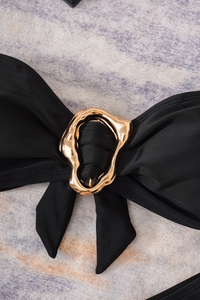 Women's Mesh Cover Up Sexy Strapless Solid Halter Tankini