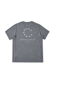 Unisex Lightweight Breathable Printed Athletic Running T-shirt