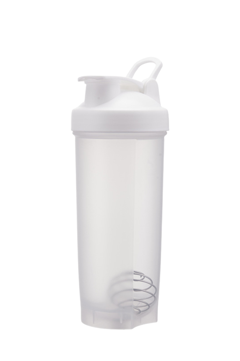 700ML Large Capacity Sports Shaker Bottle With Whisk Ball