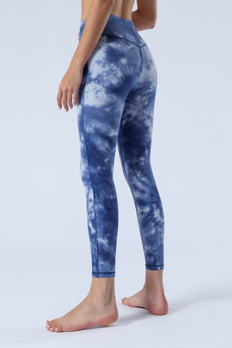 Tie-Dye High Waisted Yoga Leggings