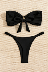 Women's Summer Starfish Bandeau Beach Bikini Set