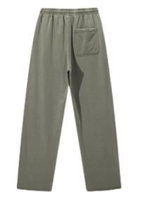 Heavy-duty, water-wash casual athletic pants