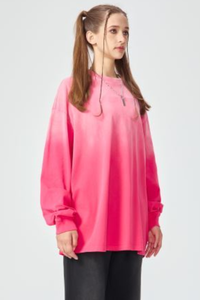 Unisex Fall 100% Cotton Washed  Loose Drop Shoulder Pullover