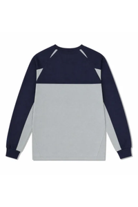 Men's Fall Color Block Raglan Long Sleeve Sports Jersey
