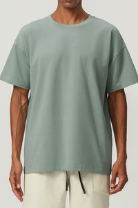 Men's Athletic Summer 100% Cotton Solid T-Shirt