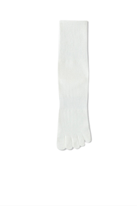 Men's High Stretch Anti-Odor Mid-Calf Five-Toe Socks