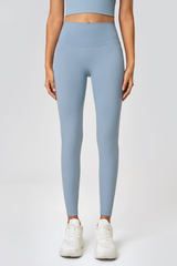 Women's Bare Feel Seamless Front Shaping Sports Leggings