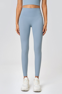 Women's Bare Feel Seamless Front Shaping Sports Leggings