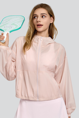 Women Summer Sunscreen Casual Lightweight Breathable Jacket