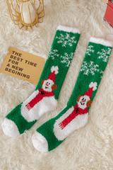 Women's Christmas Cute Xmas Cartoon Knee High Socks