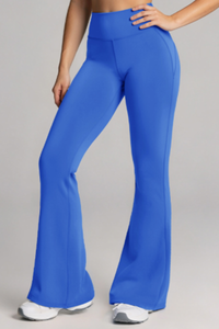 Women's High-Waist Butt-Lifting Flared Yoga Pants