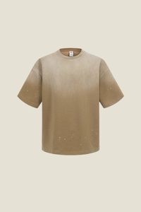 Unisex Splatter Air Mamba Tee - Vintage Wash Loose