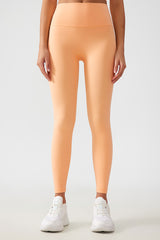 Women Free Size Nude Hip Lifting Shaping Fitness 9/10 Yoga Pants