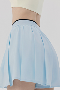 Women's Summer Cooling High Waist Pleated Sports Skort