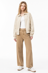 Women's Fall Mid Rise Vintage Casual Jeans