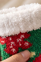 Women's Christmas Gift Fuzzy Plush Soft Mid‑Calf Socks