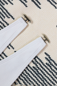 Women's Sexy Metal Button High Slit Cover-up Set - 3pcs